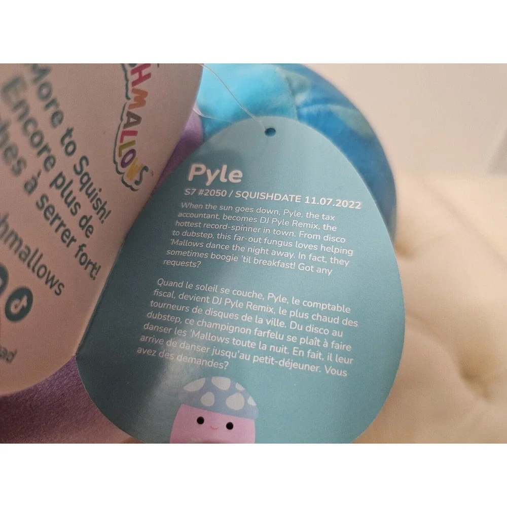 Squishmallows Pyle the Mushroom 7